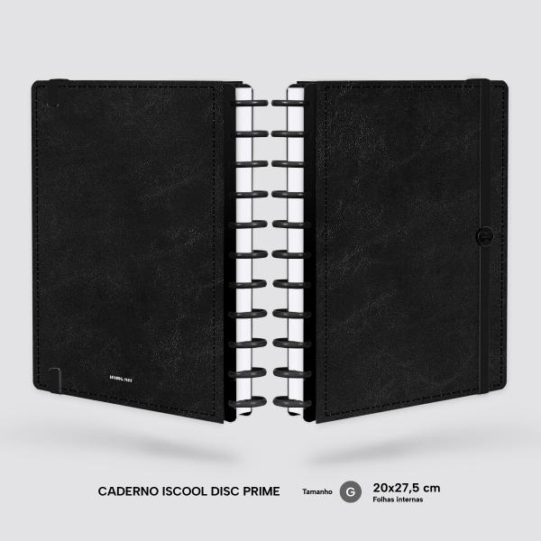 Iscool Disc Prime G+ Solid Touch Couro Preto