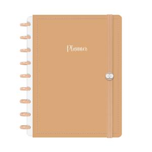 Iscool Disc Prime Planner Datado Solid Colors