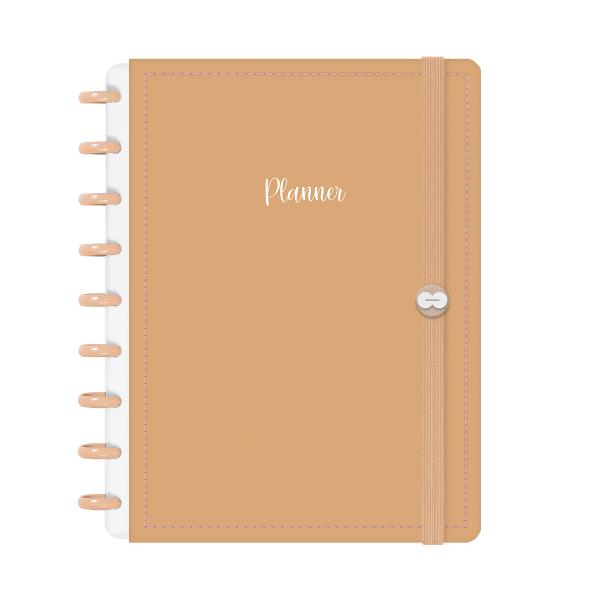 Iscool Disc Prime Planner Datado Solid Colors Nude