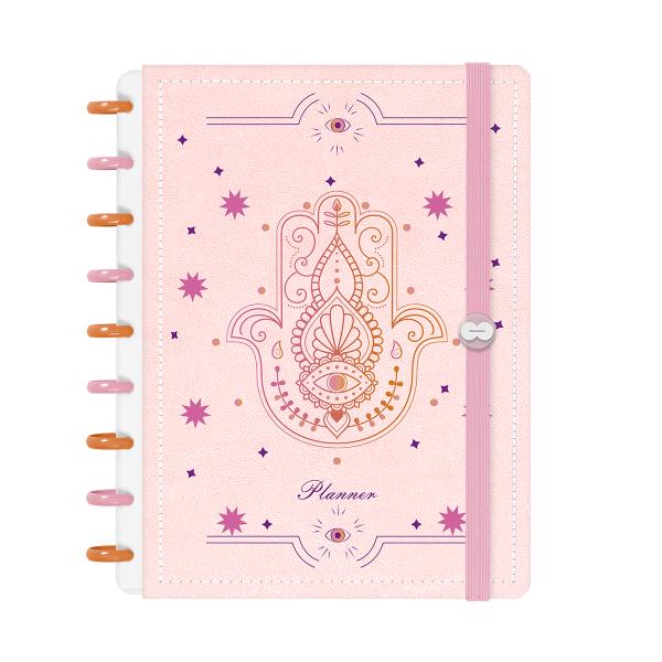 Iscool Disc Prime Planner Datado Amuleto Mão de Fátima
