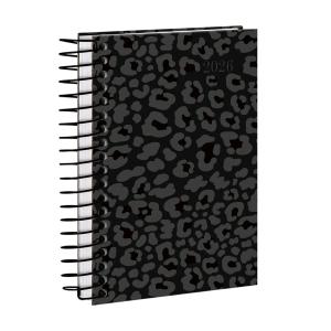 Agenda Mini Animal Print Onça Preta