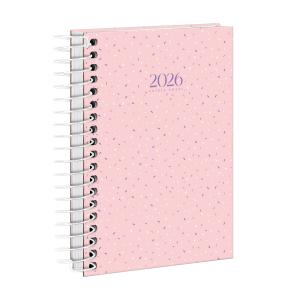 Agenda Mini Colors Sweet Confete Rosa