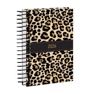 Agenda Mini Animal Print Onça Pintada Leopardo