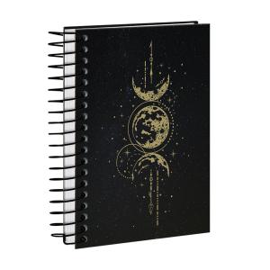 Agenda Mini Cosmos Lua Dourada