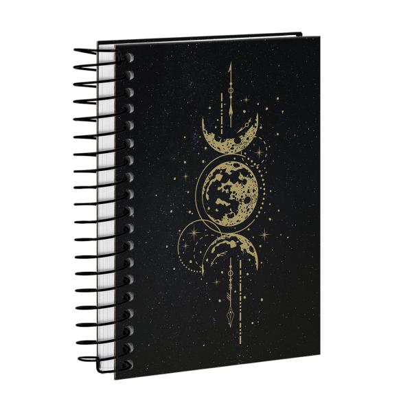 Agenda Mini Cosmos Lua Dourada