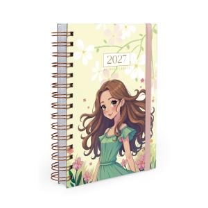 Agenda Planejamento 1 Dia Por Página Spring Flower Magnolia 2027