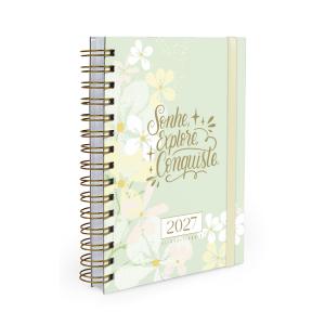 Agenda Planejamento 1 Dia Por Página Spring Flower Sua Conquista 2027