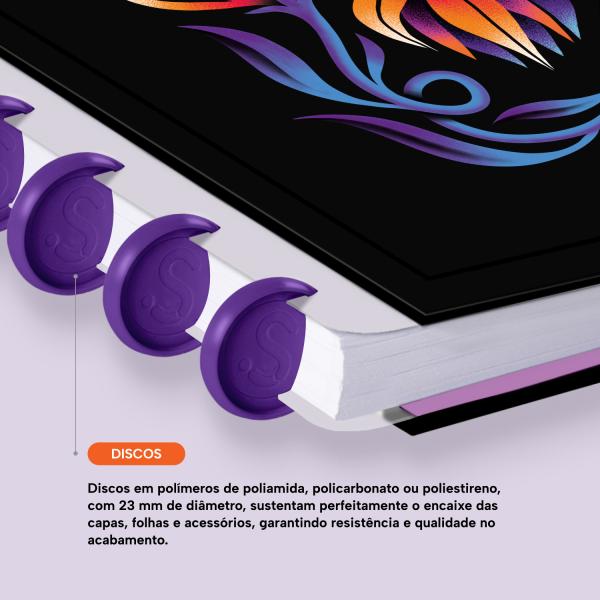 Iscool Disc Prime Flore(Ser) Encanto Preto P
