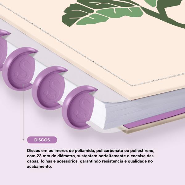 Iscool Disc Prime Flore(Ser) Hortência Bege P