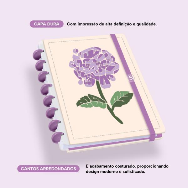 Iscool Disc Prime Flore(Ser) Hortência Bege P