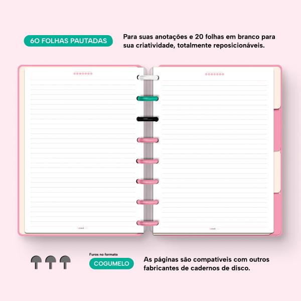Iscool Disc Prime Flore(Ser) Íris Rosa Claro P