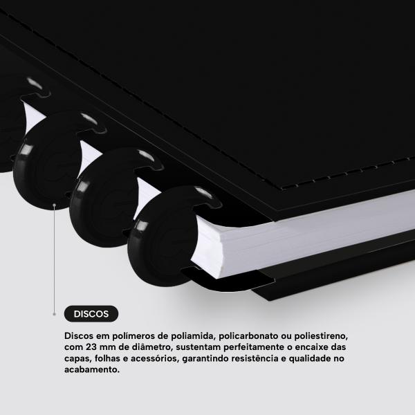 Iscool Disc Prime Personalizado Solid Colors Preto P