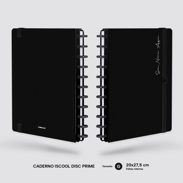 Iscool Disc Prime Personalizado Solid Colors Preto G