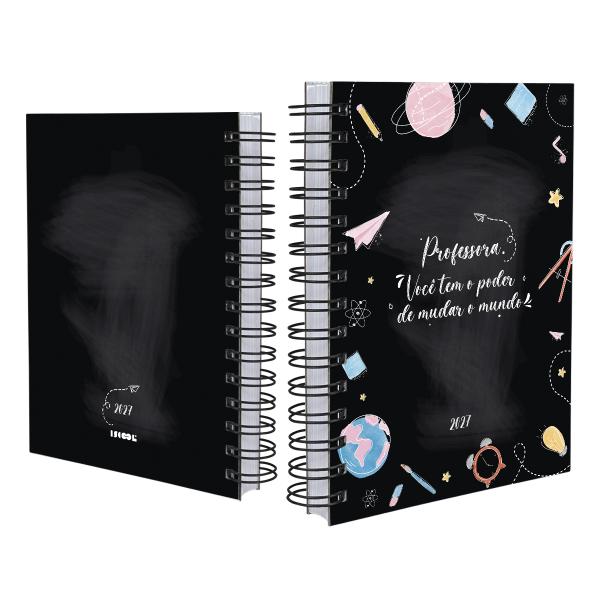 Agenda Professores Lousa Frase Colorida 2027