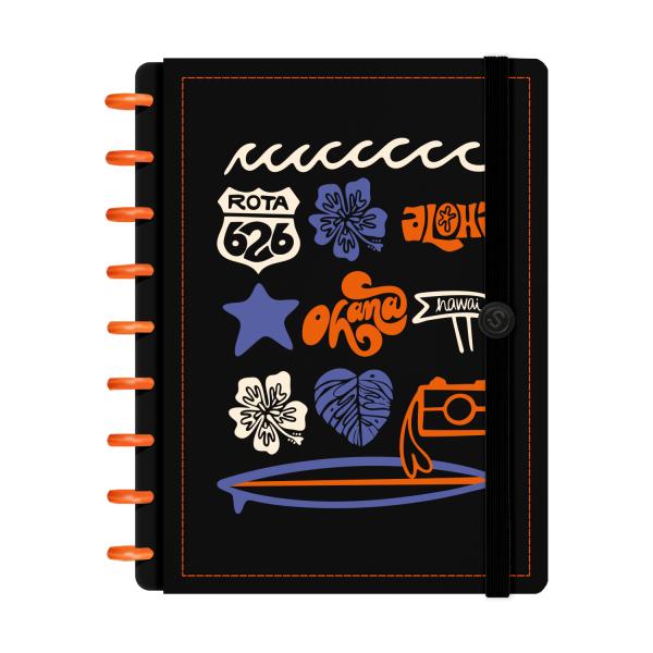 Iscool Disc Prime Abstraia-se Ohana Elementos Preto M