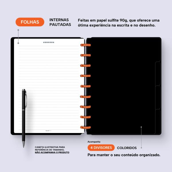 Iscool Disc Prime Abstraia-se Ohana Elementos Preto M