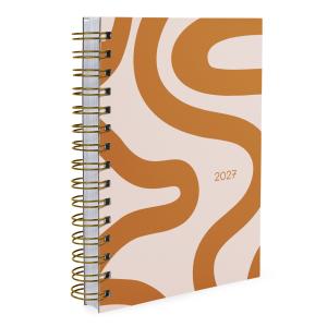 Agenda Urban Flow Gestual Ocre