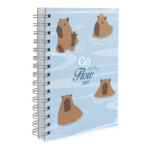 Agenda Capivibes Flow Azul Claro