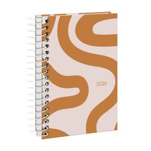 Agenda Mini Urban Flow Gestual Ocre