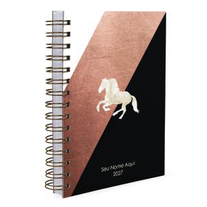 Agenda Personalizada Moderna Horse Rustic