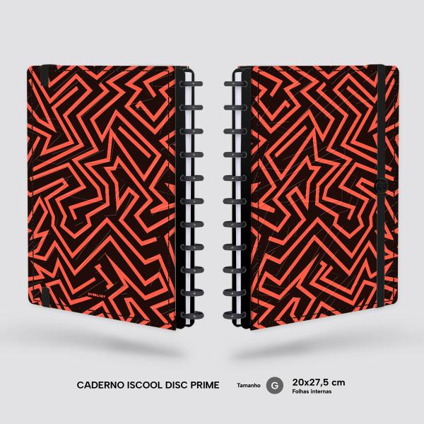 Iscool Disc Prime Urban Flow Traço Urbano Fluor Laranja G