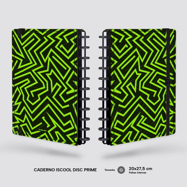 Iscool Disc Prime Urban Flow Traço Urbano Fluor Verde G
