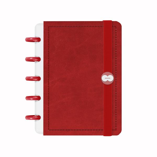 Iscool Disc Prime Mini Solid Touch Couro Vermelho