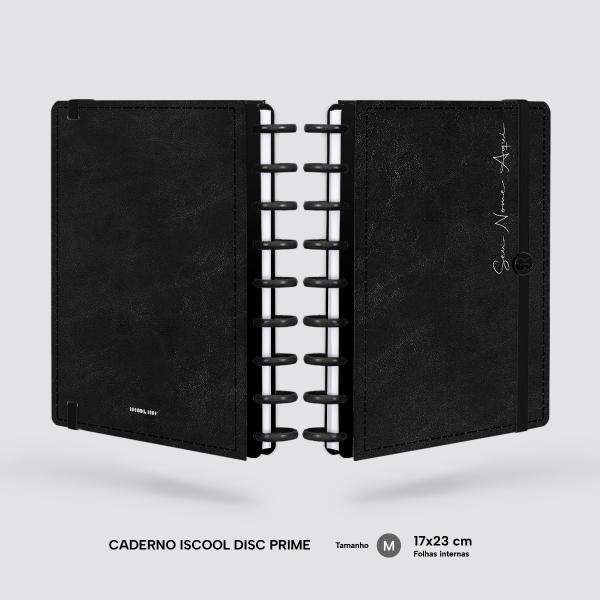 Iscool Disc Prime Personalizado M+ Solid Touch Couro Preto