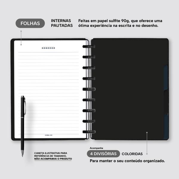 Iscool Disc Prime Personalizado M+ Solid Touch Couro Preto