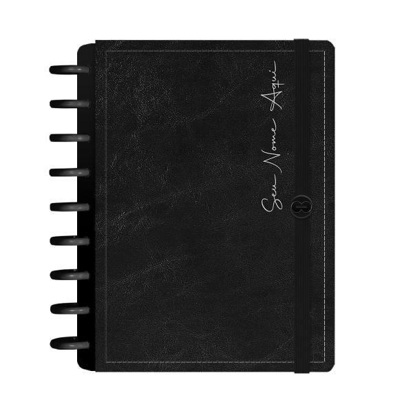 Iscool Disc Prime Personalizado M+ Solid Touch Couro Preto