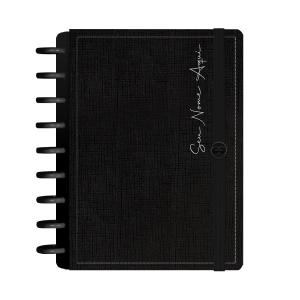 Iscool Disc Prime Personalizado Solid Touch Linho Preto