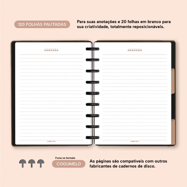 Iscool Disc Prime Personalizado M+ Solid Touch Couro Marrom