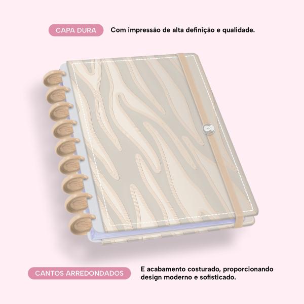 Iscool Disc Prime M+ Natural Fashion Animal Print Zebra Bege