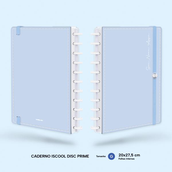Iscool Disc Prime Personalizado Solid Colors Azul Celeste G