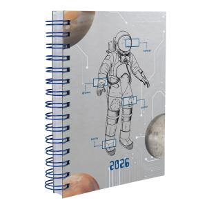 Agenda Astronaut Neo Sketch Prata