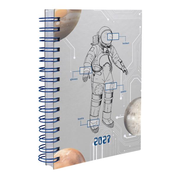 Agenda Astronaut Neo Sketch Prata
