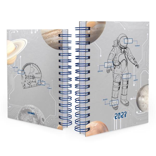 Agenda Astronaut Neo Sketch Prata