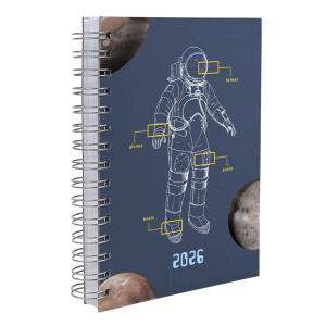 Agenda Astronaut Neo Sketch Azul