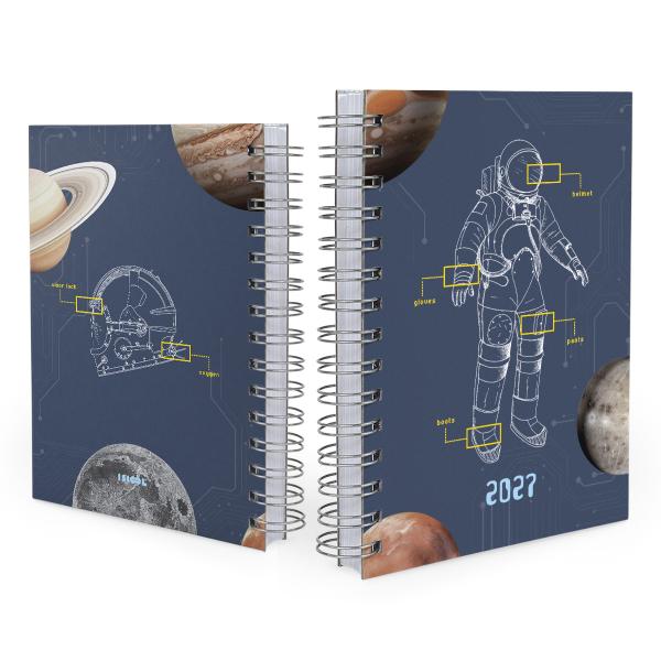 Agenda Astronaut Neo Sketch Azul