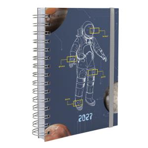 Agenda Plus Astronaut Neo Sketch Azul