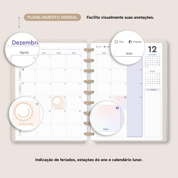 Iscool Disc Prime Planner Datado Entrepontos Araras