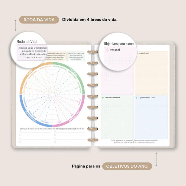 Iscool Disc Prime Planner Datado Entrepontos Araras