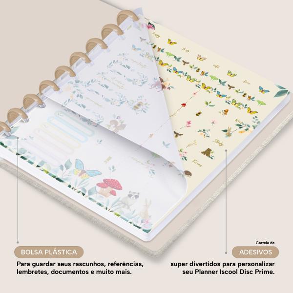 Iscool Disc Prime Planner Datado Entrepontos Araras