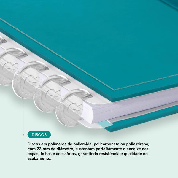 Iscool Disc Prime Personalizado Metallic Azul Topázio G