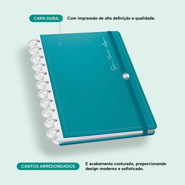 Iscool Disc Prime Personalizado Metallic Azul Topázio G