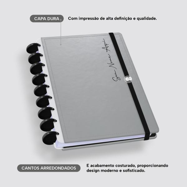 Iscool Disc Prime Personalizado Solid Metallic Prata M+