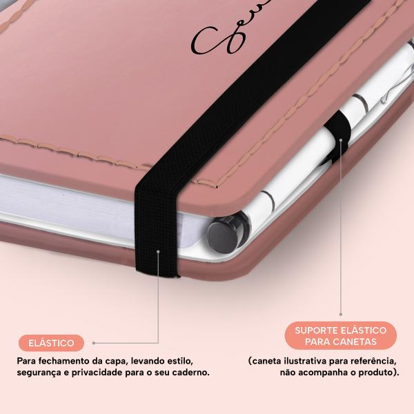 Iscool Disc Mini Personalizado Solid Metallic Rosê Gold