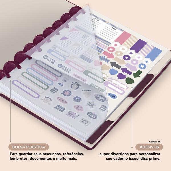 Iscool Disc Prime Personalizado Solid Colors Marsala M+