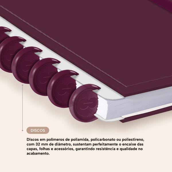 Iscool Disc Prime Personalizado Solid Colors Marsala M+