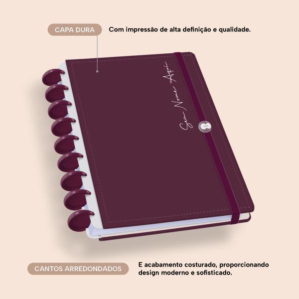 Iscool Disc Prime Personalizado Solid Colors Marsala M+